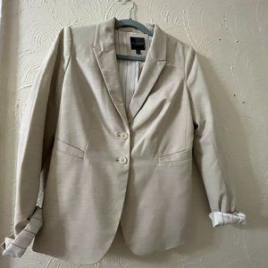 TAN BLAZER - SIZE 8